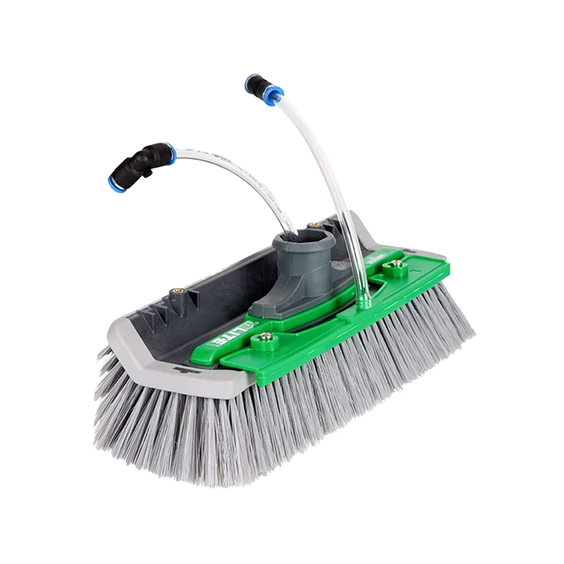 UNGER Escova Angular nLITE - Não Sinalizado para Limpeza de Vidros e Fachadas com Água Desmineralizada