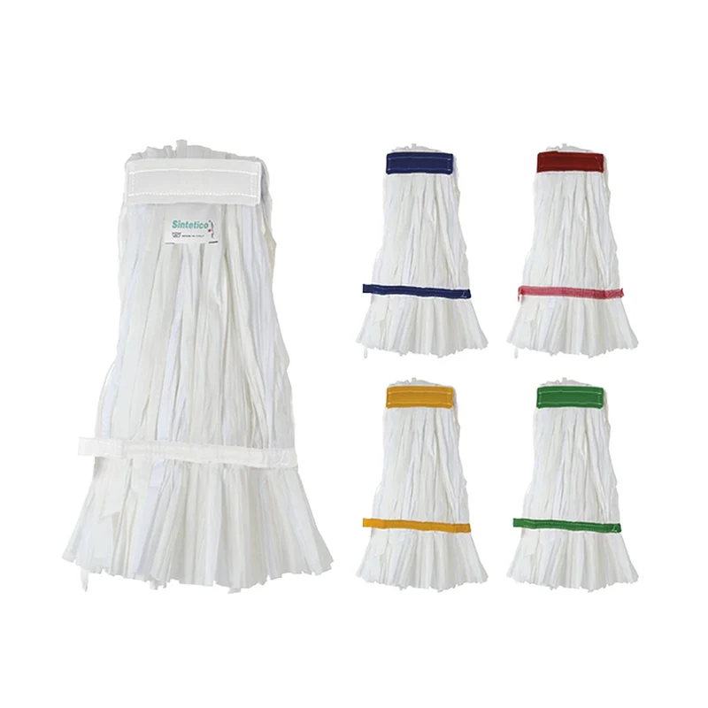 FILMOP Esfregona Sintética Branco com Banda – Limpeza Húmida de Pisos