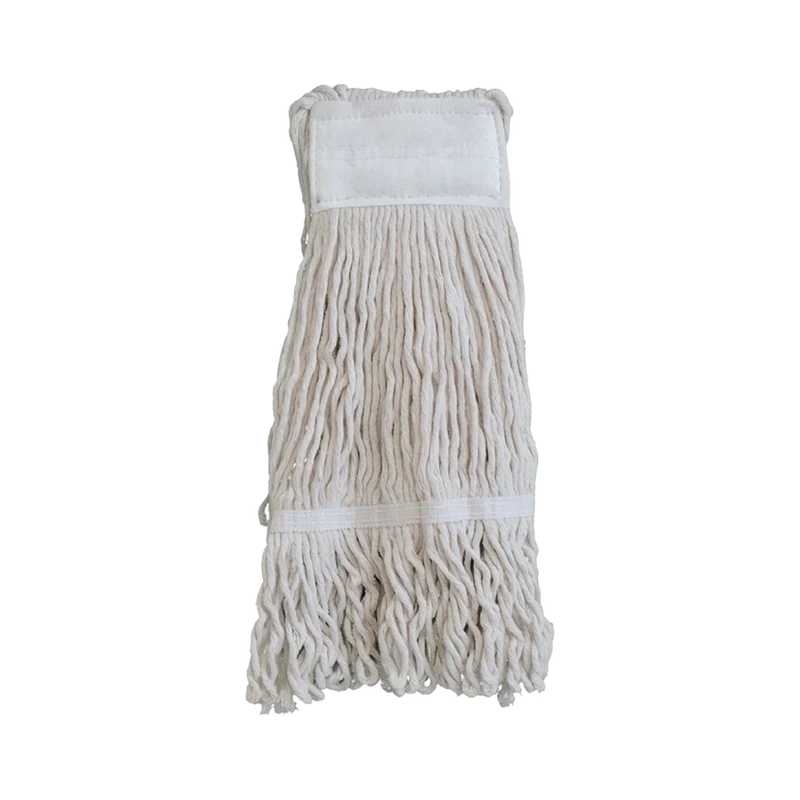 FILMOP Esfregona de Algodão Aberta de Fio Enrolado Com Faixa e Fibra Natural