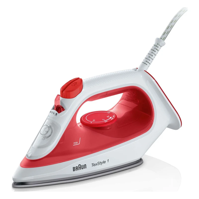 Braun Dampfbügeleisen TexStyle1 SI 1019 Rot