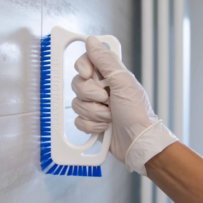 FILMOP Escova para Limpeza de Juntas de Azulejos com Cabo Ergonômico