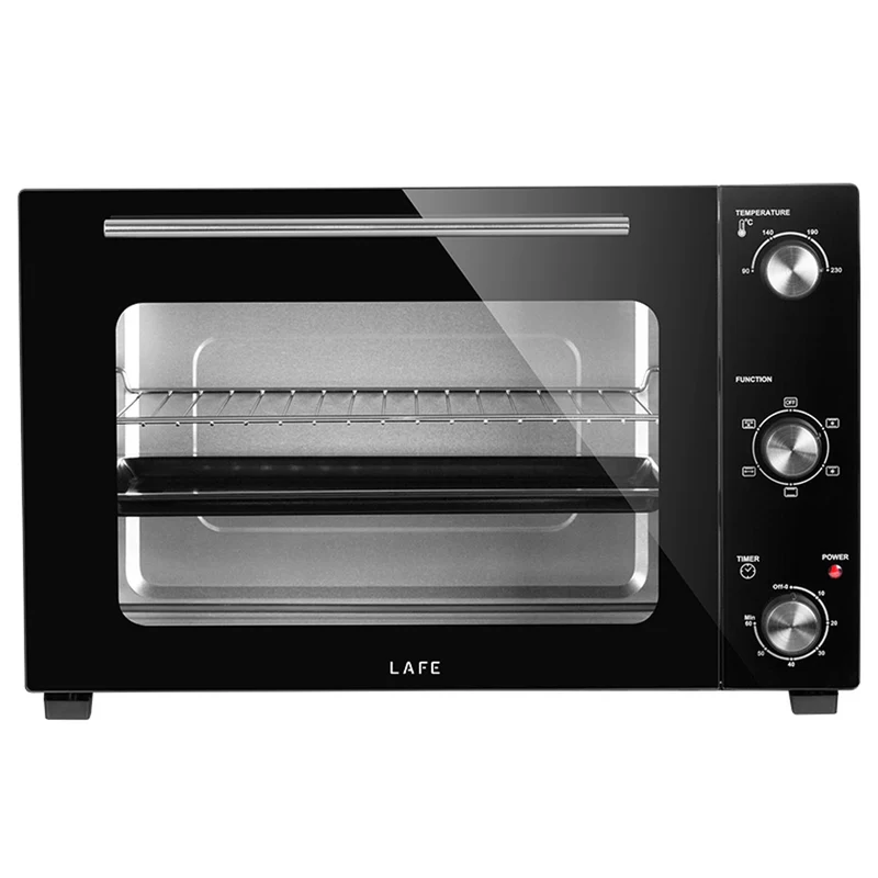 Elektrobackofen Lafe, Fassungsvermögen 48 l, Leistung 1800 W, Heißluft, HeatMaster