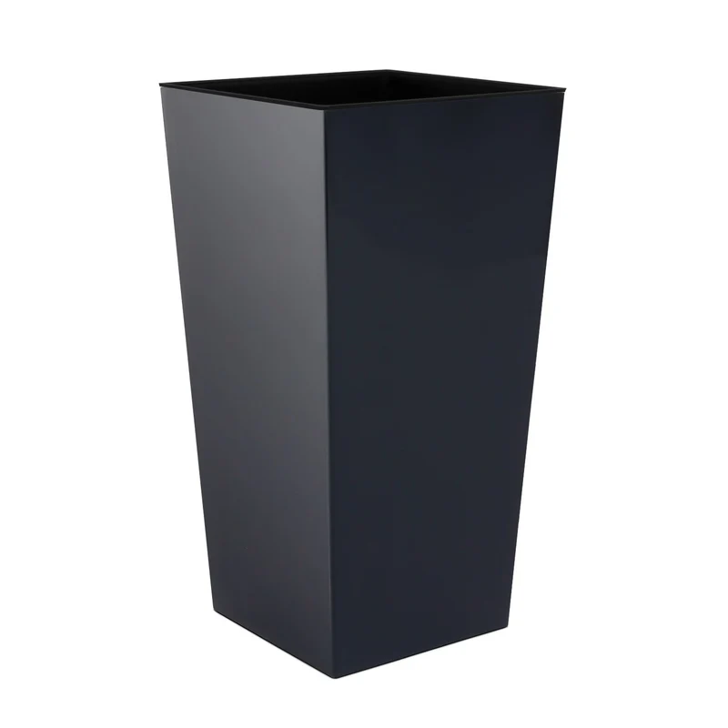 Blumentopf mit Einsatz Urbi Square DURS400-S433 - Anthrazitfarbe