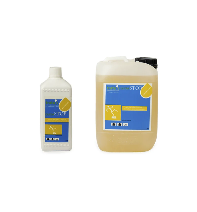 TRATU'S QUEDASTOP - Produto Anti-derrapante para Grés Porcelânico, Cerâmica Esmaltada, Granito e Mármore Polidos
