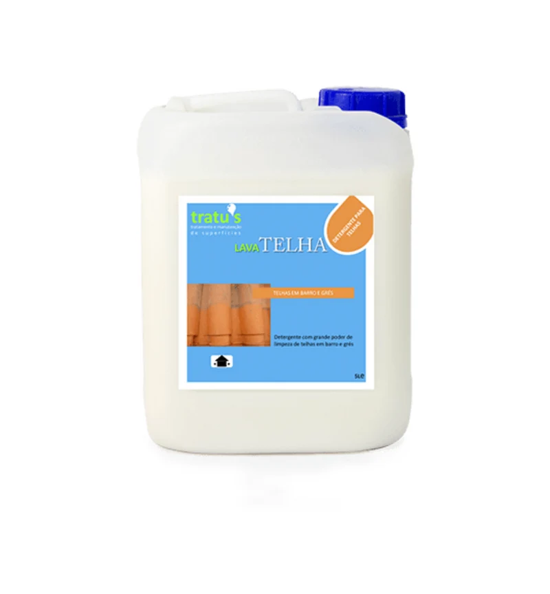 TRATU'S LAVATELHA 5L - Detergente para Limpeza de Telhados