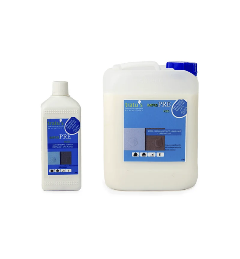 TRATU'S IMPERPRE H2O - Hidro-repelente para Materiais Porosos e Impermeabilizante para Pré-tratamento