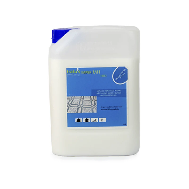 TRATU'S IMPERMH H2O - Hidro-repelente para Tratamento de Mosaico Hidráulico e Materiais Absorventes