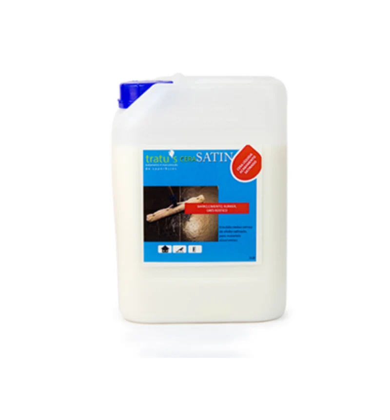TRATU'S CERASATIN - Cera Líquida de Acabamento Satinado para Material Absorvente