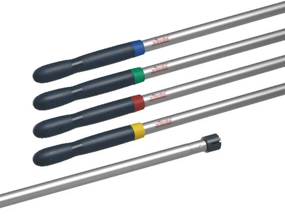 VILEDA Cabo de Alumínio – Fixo 145 cm com Pega Ergonómica