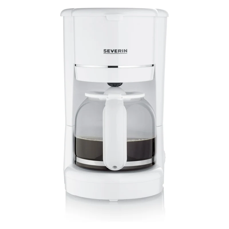 Severin Filterkaffeemaschine max.10 Tassen weiß weiß