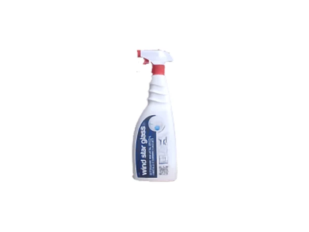 TRATU'S Detergente Sabão Líquido em Spray para Limpeza de Vidros Wind Star Glass