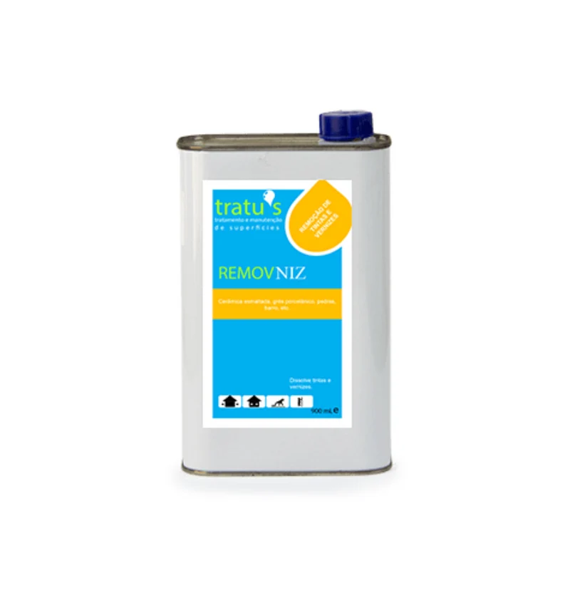 TRATU'S Produto Esfoliante Superficial em Gel para Remover Pinturas e Verniz REMOVNIZ