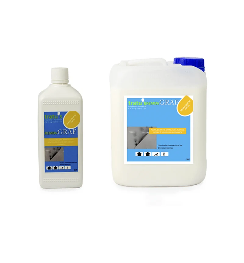 TRATU'S Mistura de Detergentes e Solventes em Emulsão Aquosa REMOVGRAF