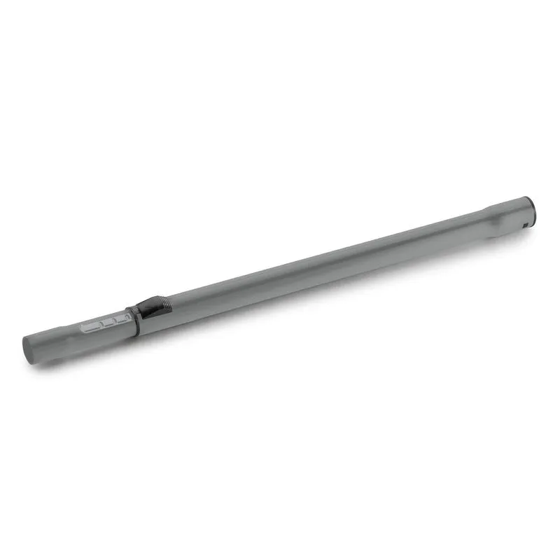 Teleskopsaugrohr, DN 35, Länge 615 - 1007 mm, Aluminium, basaltgrau lackiert