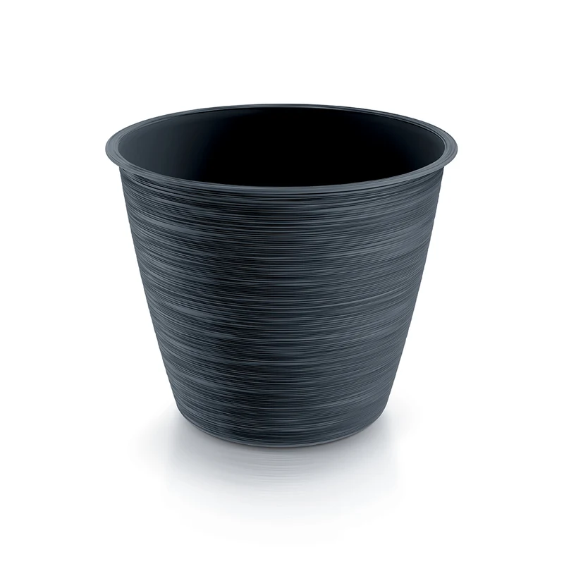 Furu Blumentopf für Innen- und Außenbereich UV-Beständig Rund Kunststoff DFO300-S433 Anthrazit