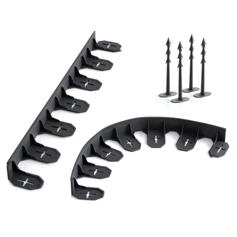 Rasenkante mit Verankerung 4,8 m Border 0645 Prosperplast IB0645-S411