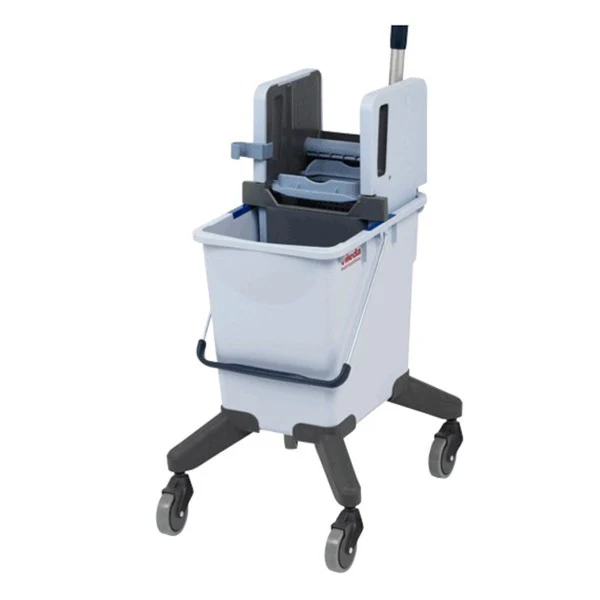 VILEDA Carro Profissional com Prensa Vertical – Balde 25L com Rodas