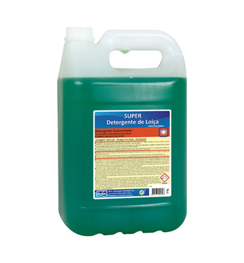 SOLIS Solis Super Detergente de Loiça – Lavagem Manual com Aroma Limão Verde e Alto Rendimento 5kg