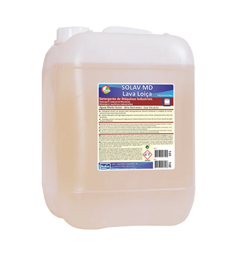 SOLIS Solav MD – Detergente Alcalino para Máquina de Loiça com Doseamento Automático Solismatic