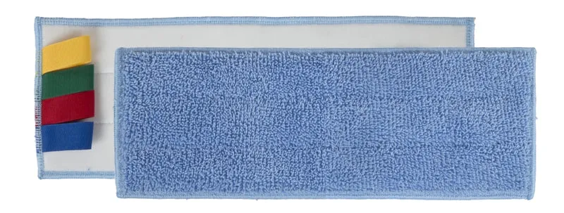 TTS Mopa Retangular Microblue Microfibra Alta Absorção com Suporte de Fita Adesiva