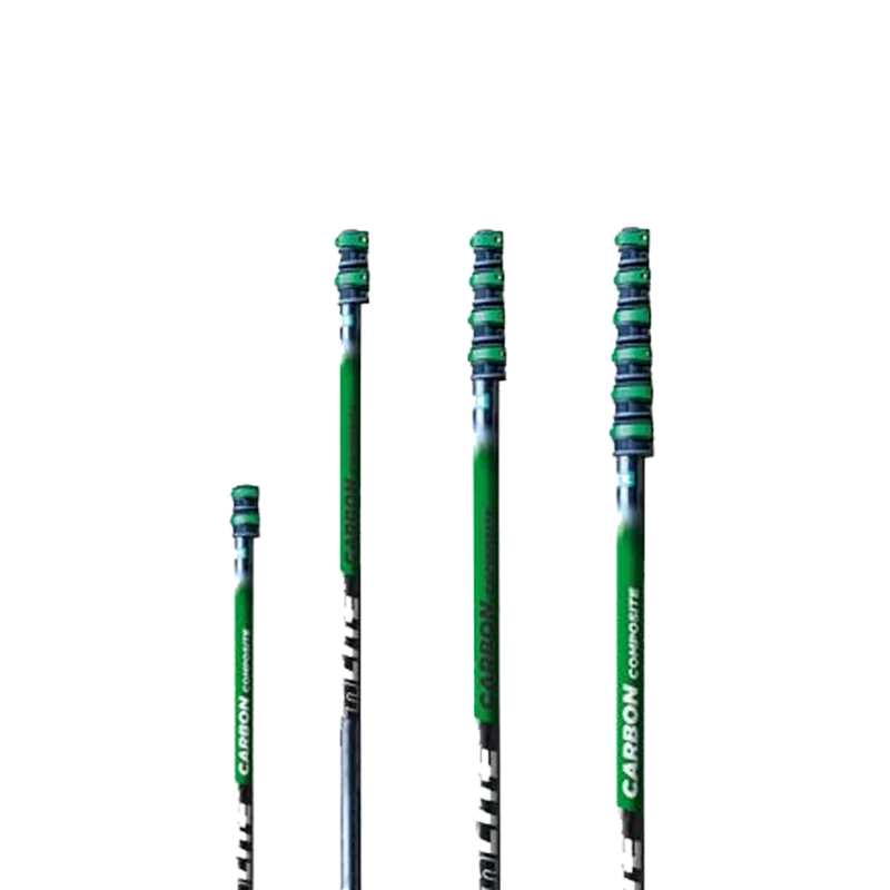 UNGER Cabo Telescópico Extensível nLITE Carbono Composto para Pequenas e Médias Alturas Limpeza de Vidros
