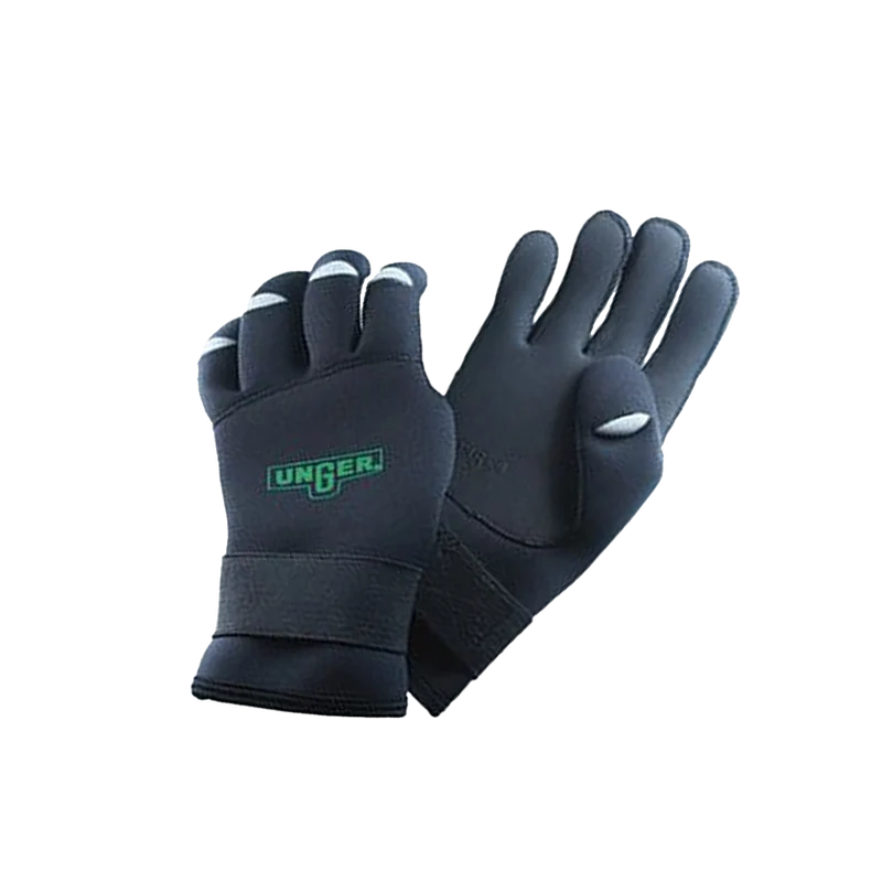 UNGER Luvas de Neoprene ErgoTec para limpeza de janelas