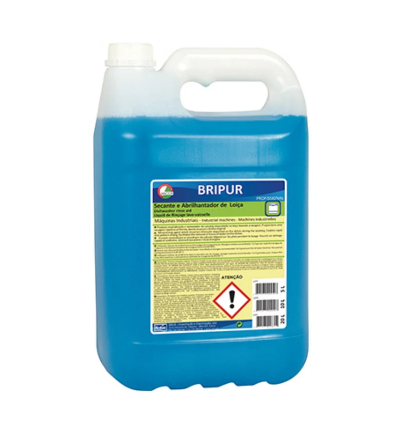 SOLIS Bripur – Produto para Secar e Abrilhantar a Louça com Ação Neutralizante de Calcário