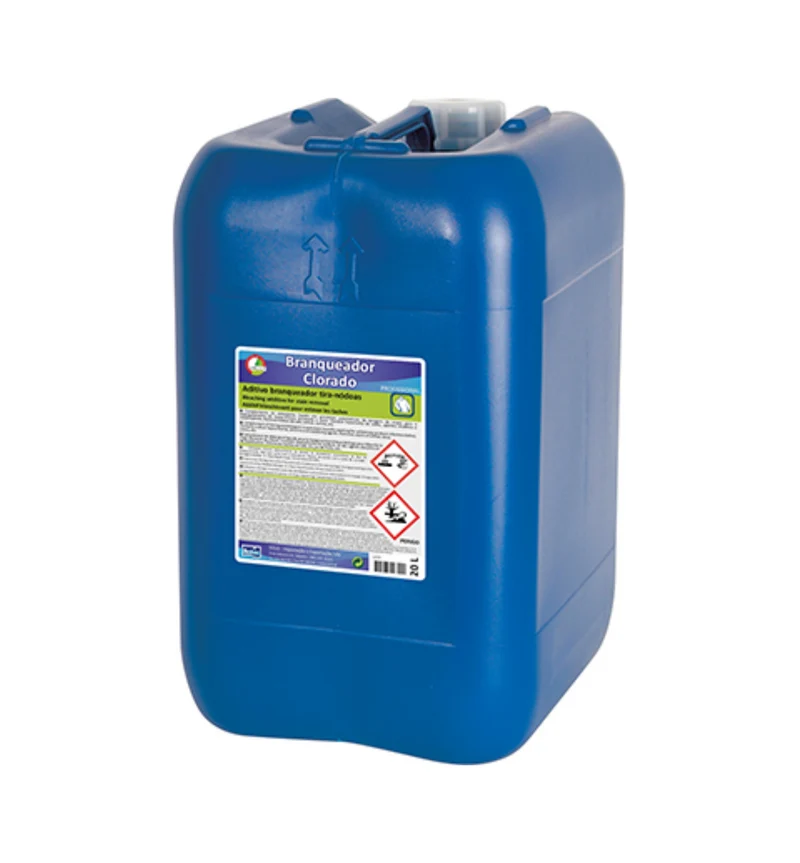 SOLIS Branqueador Clorado – Aditivo Líquido com Cloro para Lavagem de Roupa Branca 20L
