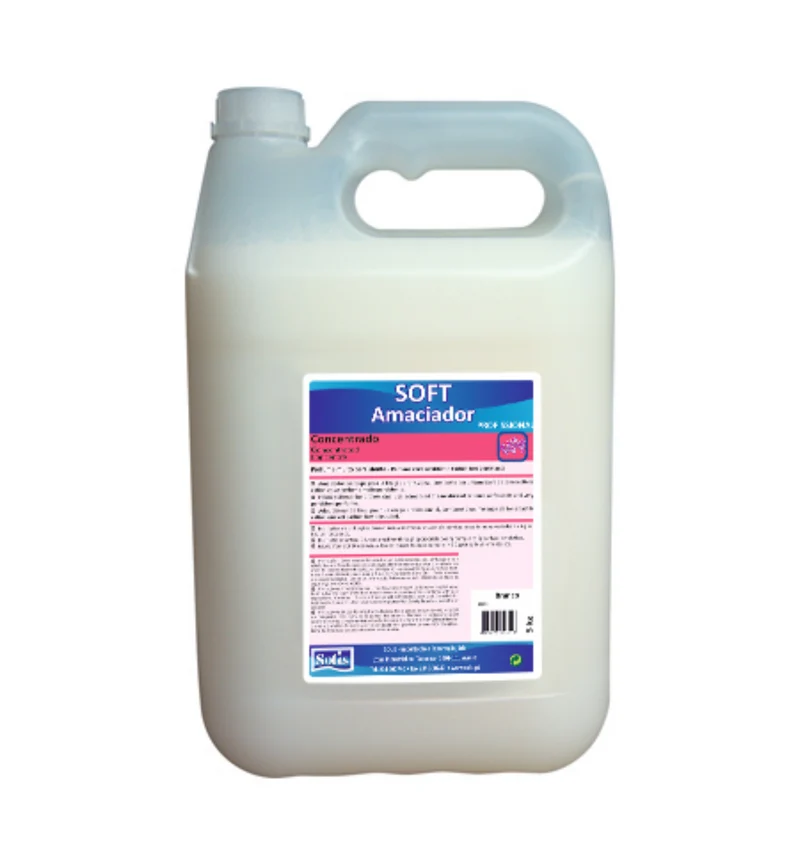 SOLIS Amaciador de Roupa Soft Branco – Concentrado com Perfume Duradouro e Ação Anti-Vincos 5kg