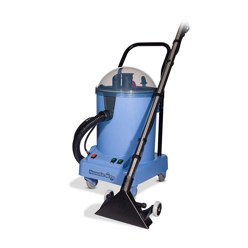 NUMATIC NHL15 – Máquina de Lavagem de Carpetes CleanTec Hi-Lo com Sistema TwinFlo e Bomba PowerFlo Dupla - Limpa Estofos Alcatifas Sofás Colchões