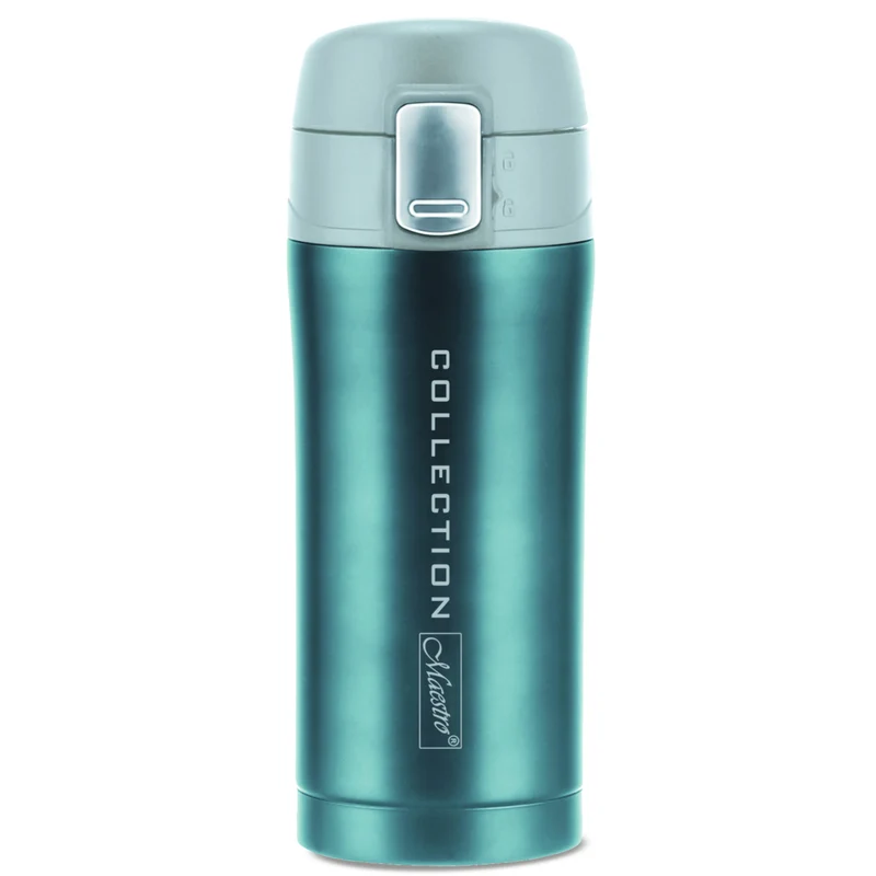 Reisebecher Thermobecher Isolierbecher Hochwertiger Edelstahl (0,32L, Blau)