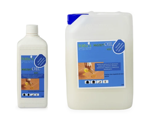 TRATU'S PROTECTOIL H2O - Protetivo Óleo repelente para Materiais de Média/Alta Absorção