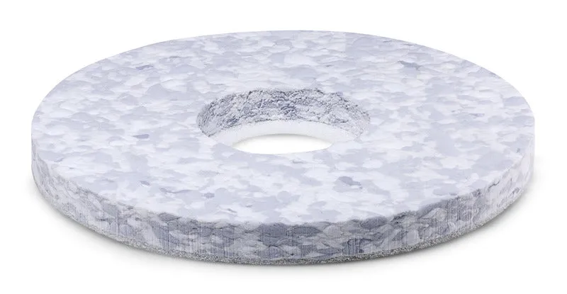 Melaminpad, grau / weiß, 508 mm, 2 Stück