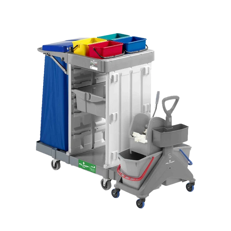 FILMOP Carro Multiusos ALPHA 0201000 com Peg Kit e Porta-Sacos Dobrável