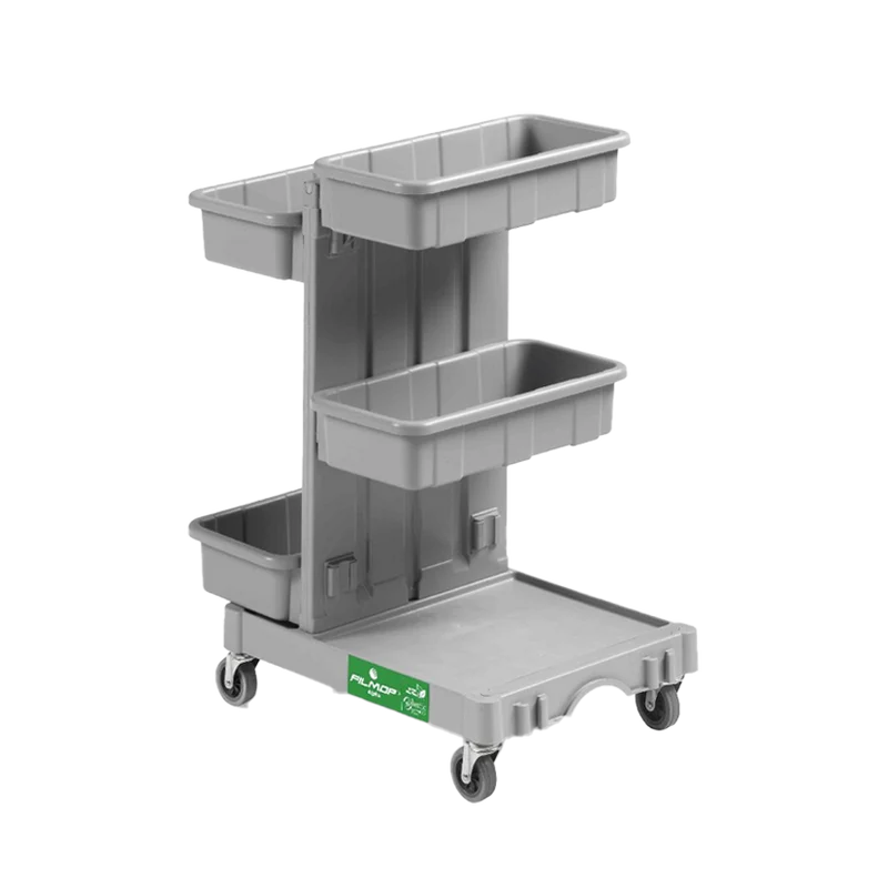 FILMOP Carro Multiusos ALPHA 0101003 para Transporte de Equipamentos e Produtos de Limpeza