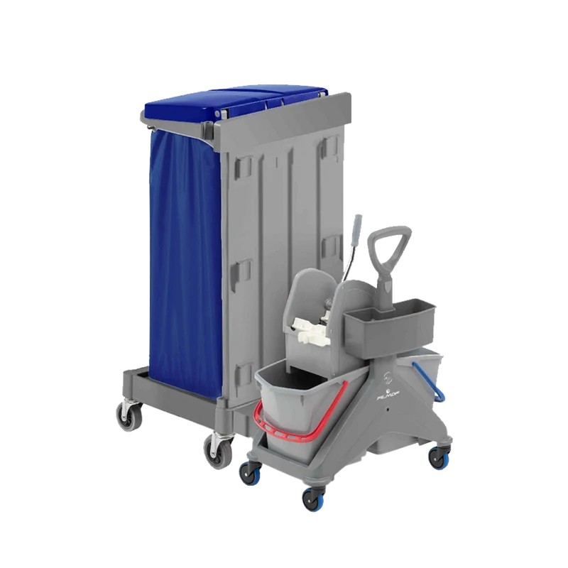FILMOP Carro Multiusos ALPHA 0001000 com Unidade de Limpeza Húmida Independente (Peg Kit)