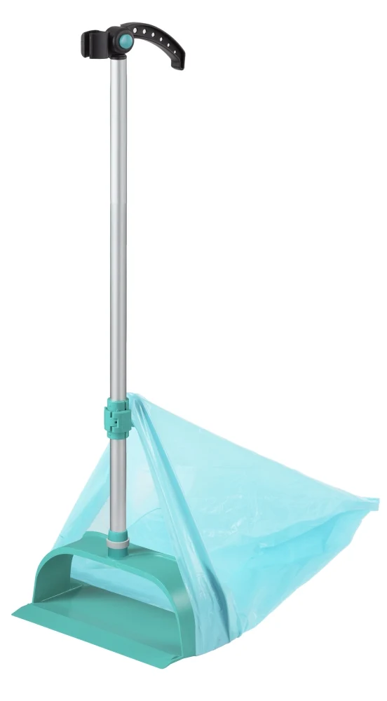TTS Pá de Lixo B-Fly com Cabo em Alumínio e Pega Ergonômica Dobrável