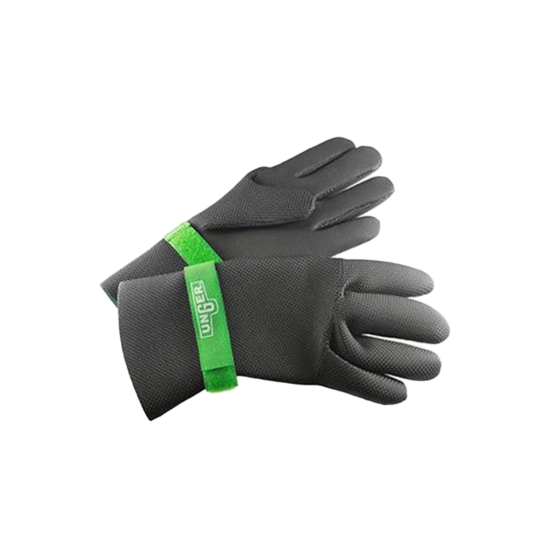 UNGER Luvas de Neoprene de borracha para limpeza de Vidros
