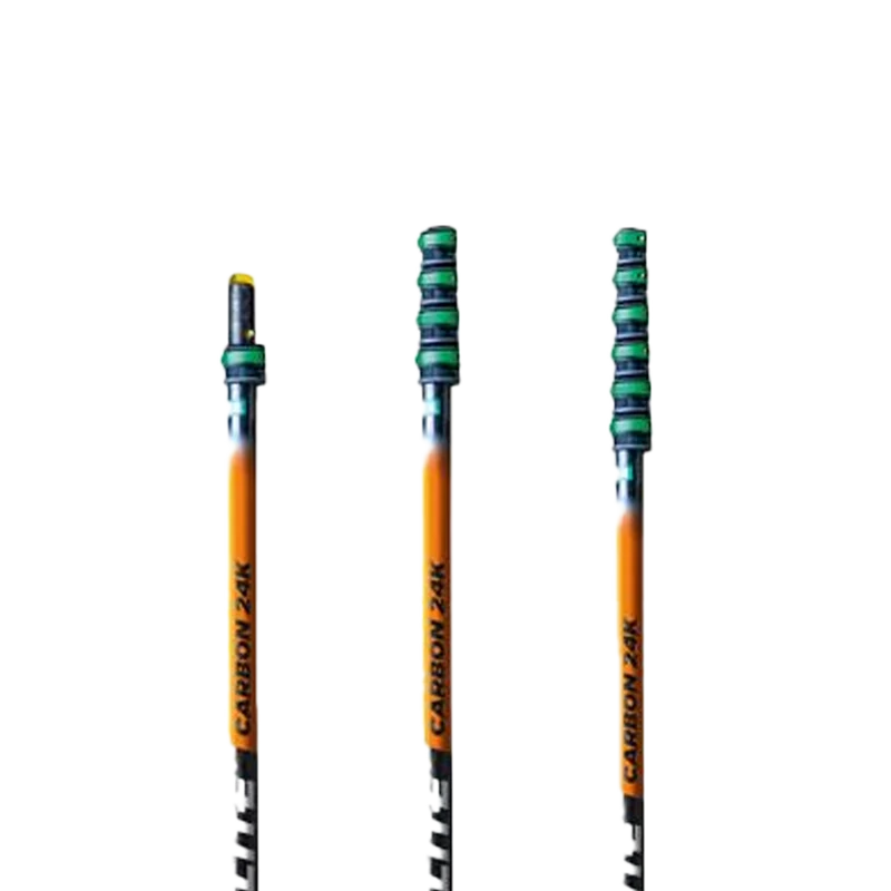 UNGER Cabo Telescópico Extensível nLITE para Médias Alturas Carbono 24K - Limpeza de Vidros e Fachadas