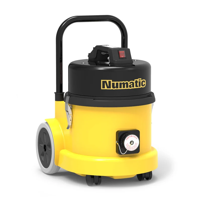 NUMATIC HZ390S – Aspirador Compacto para Poeiras Perigosas com Filtragem HEPA H13 e Alta Eficiência
