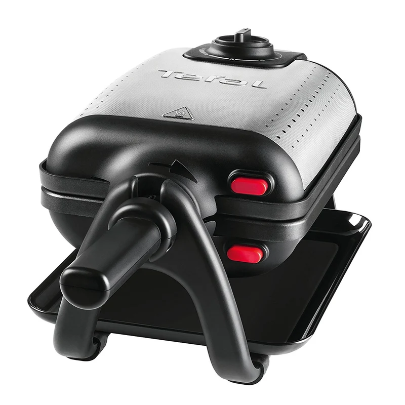 Tefal WM756D Waffelautomat Kingsize Edelstahl/schwarz