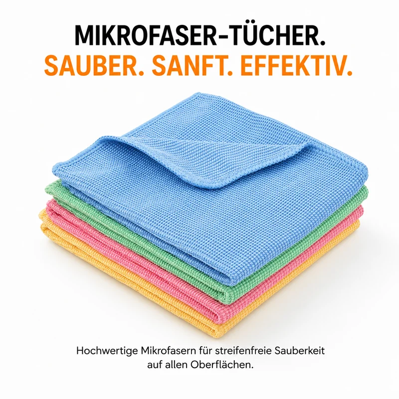 5x Mikrofaser Tücher
