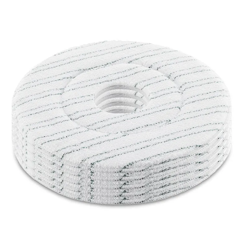 Mikrofaserpad, Weiß, 356 mm, 5 Stück