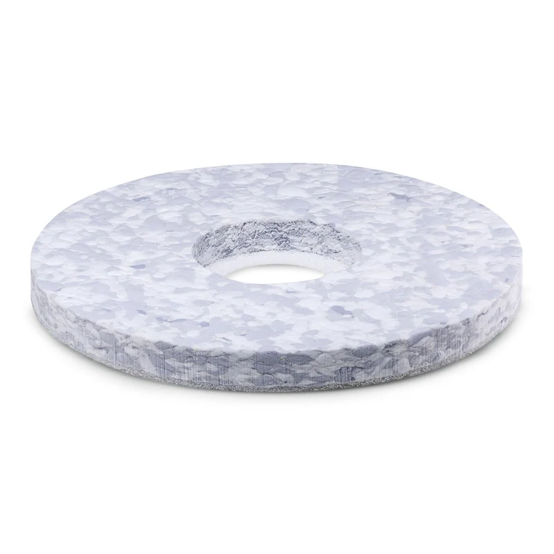 Melaminpad, Grau / Weiß, 356 mm, 2 Stück