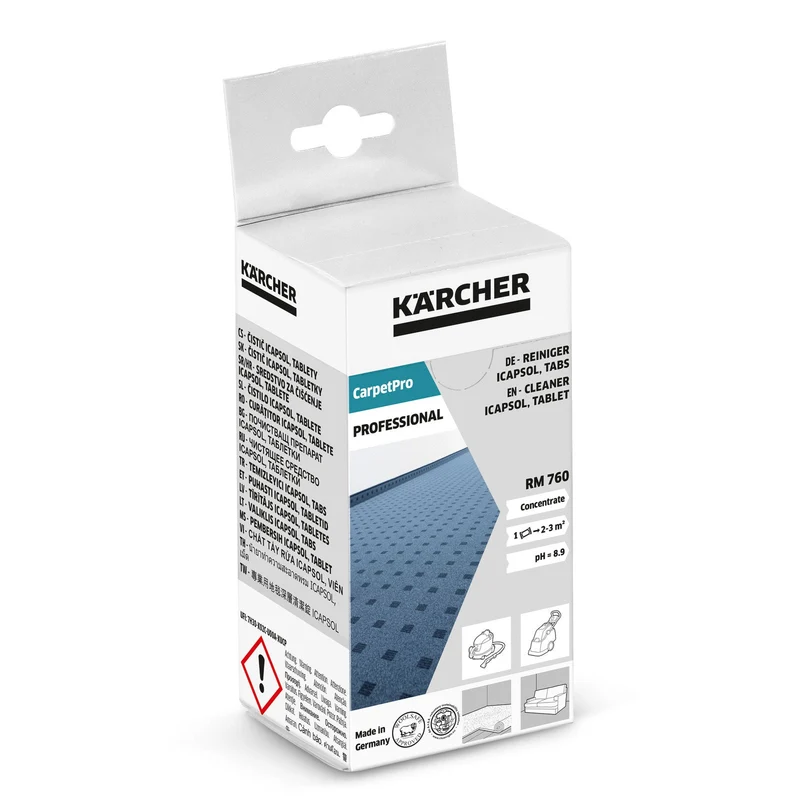CarpetPro Reiniger iCapsol, Tabs RM 760