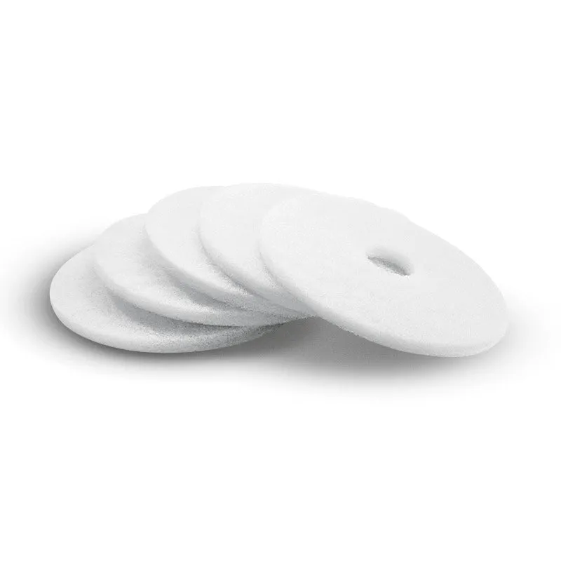 Pad, sehr weich, weiß, 406 mm, 5 x