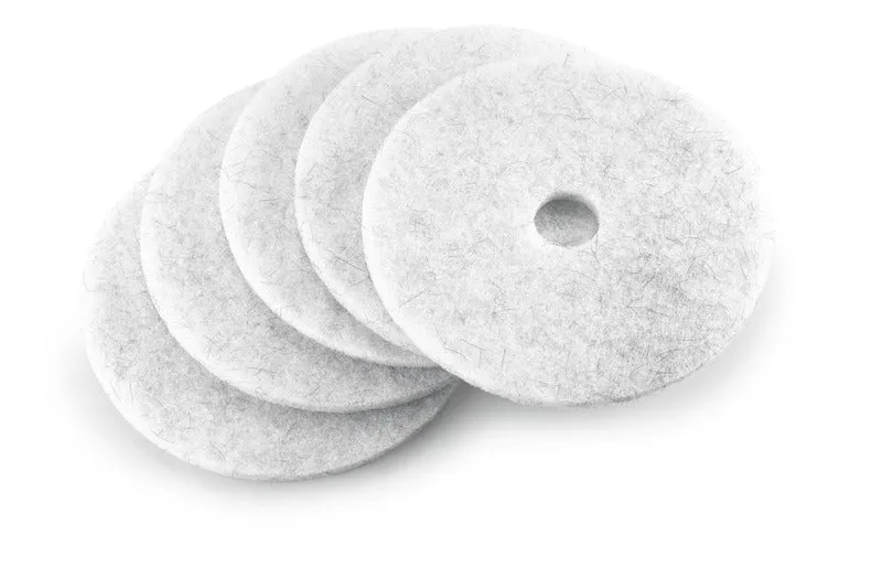 Naturhaarpad, weich, natur, 500 mm, 5 Stück