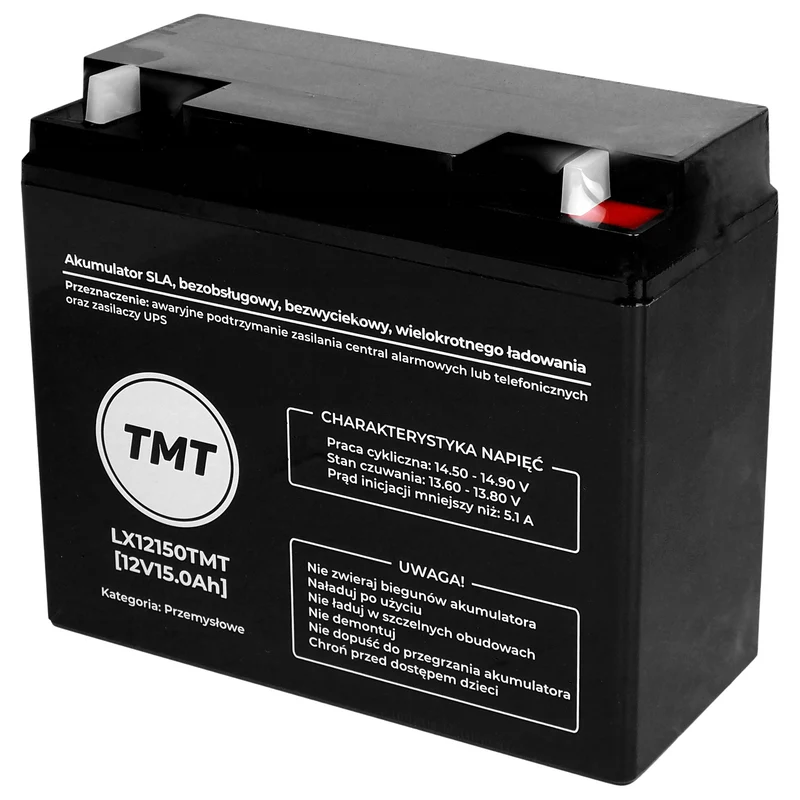 Wartungsfreie Batterie, 12V, 15Ah, SLA, LX12150TMT