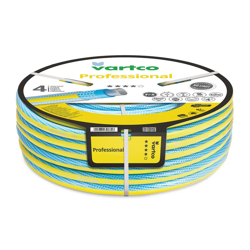Vartco Professional Gartenschlauch 1" 30 m, 4-lagig, TFS-System