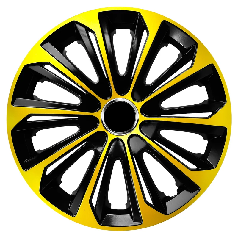 Universal-Radkappe 16'' NRM Extra Strong, gold-schwarz, 1 Stück